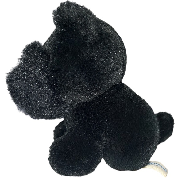 Mothercare Black West Highland Terrier Westie Dog Plush Soft Toy Lovey Vintage - Picture 5 of 8